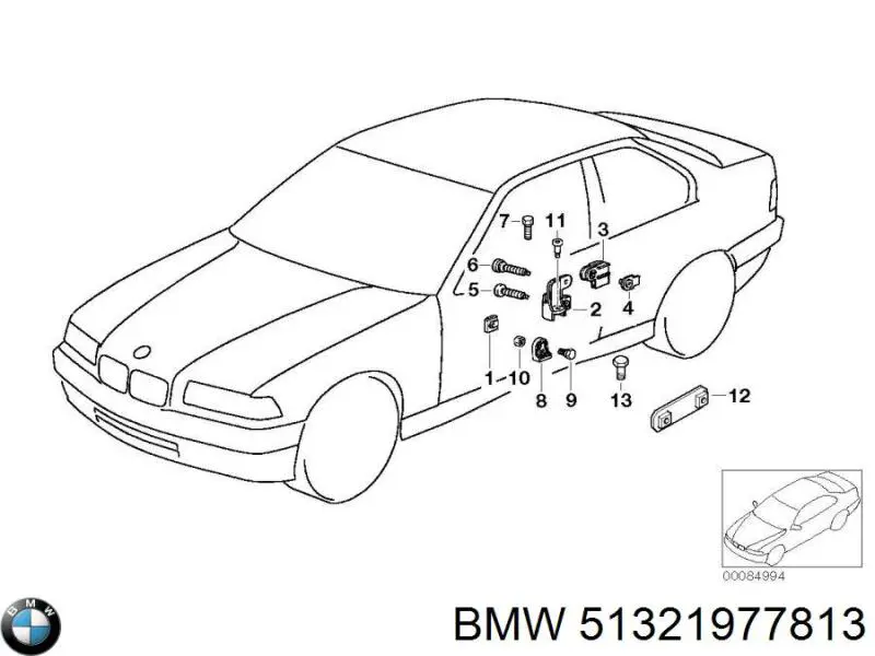  BMW 51321977813 цена, от 10.16 USD