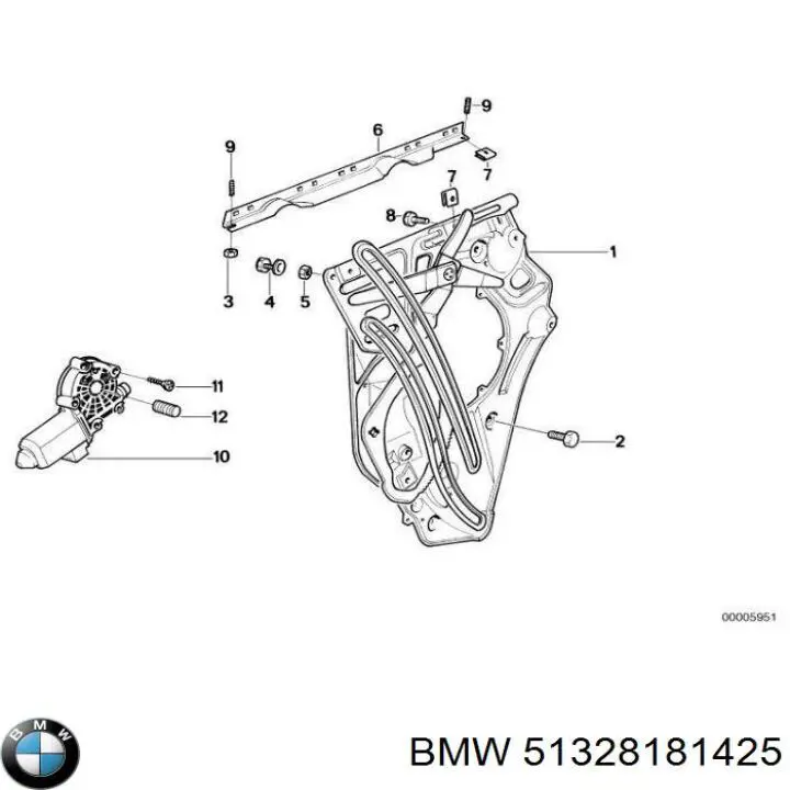  51328181425 BMW