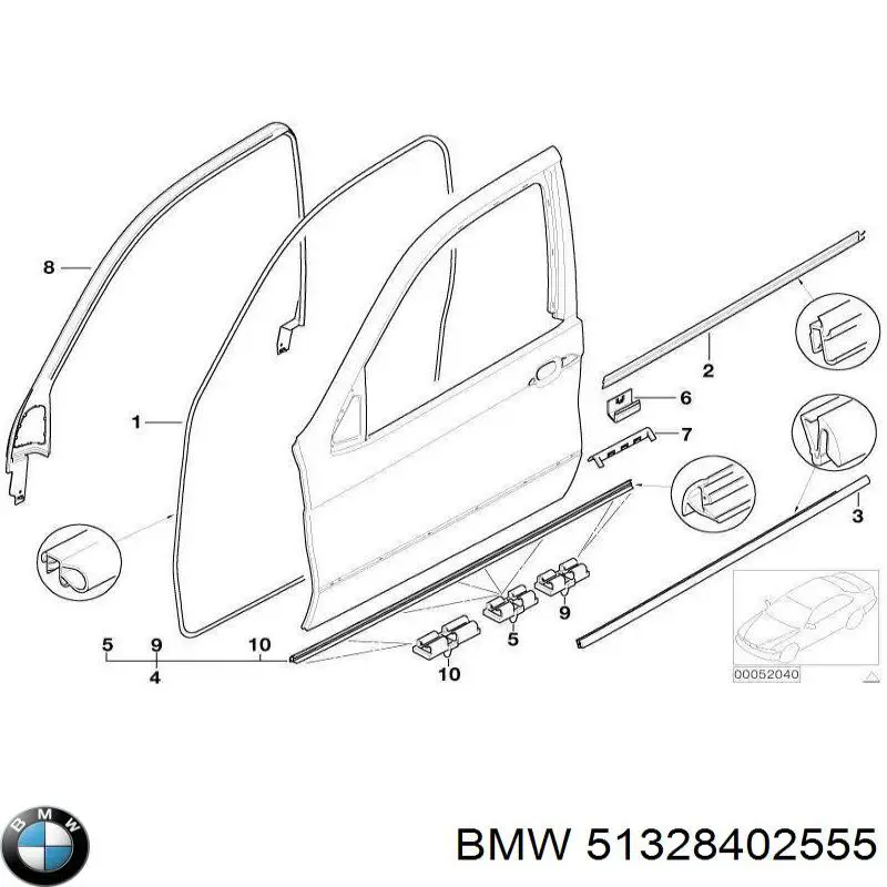  51328402555 BMW