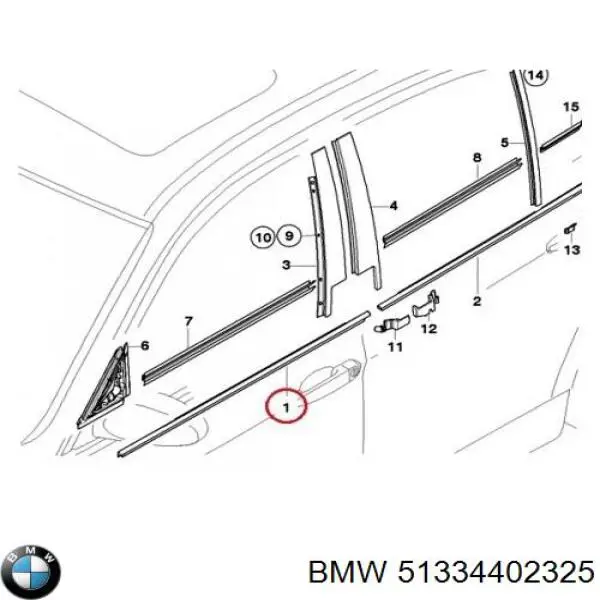  51334402325 BMW