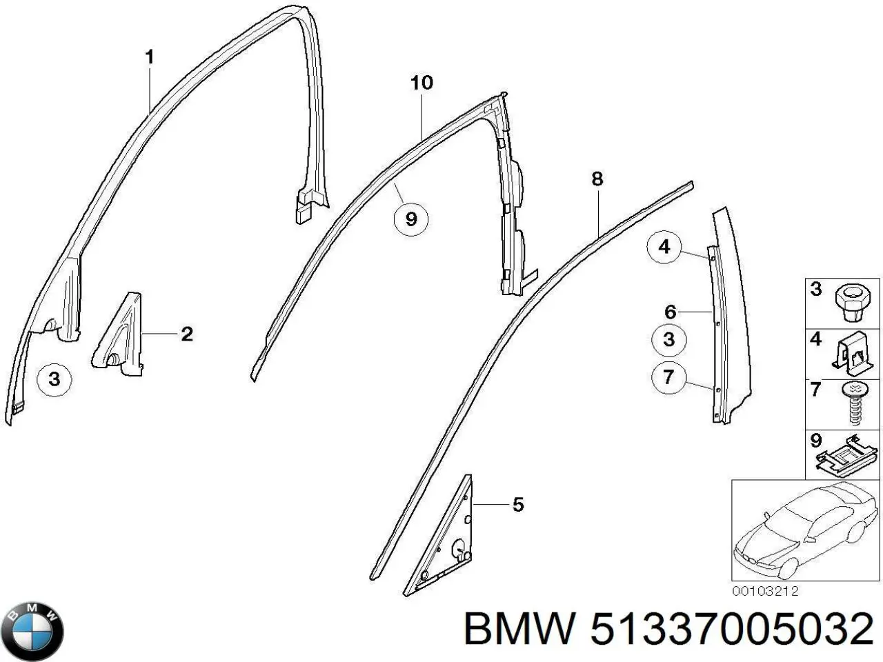 51337005032 BMW 