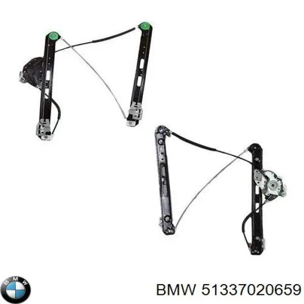 Механизм стеклоподъемника водительской двери BMW 51337020659 цена, от 34.45 USD