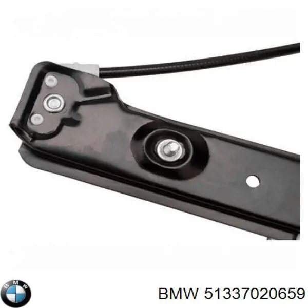 Механизм стеклоподъемника двери передней левой BMW 51337020659