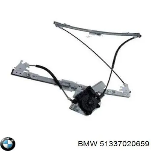 Стеклоподъемник передней двери BMW 51337020659