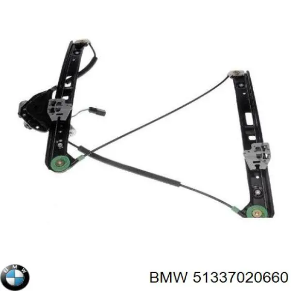 51337020660 BMW механизм стеклоподъемника двери передней правой