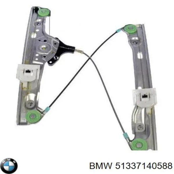 Механизм стеклоподъемника двери передней правой BMW 51337140588