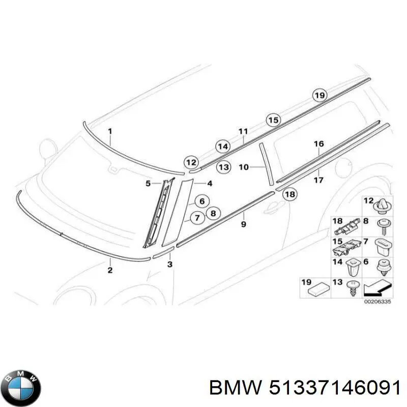  51337146091 BMW