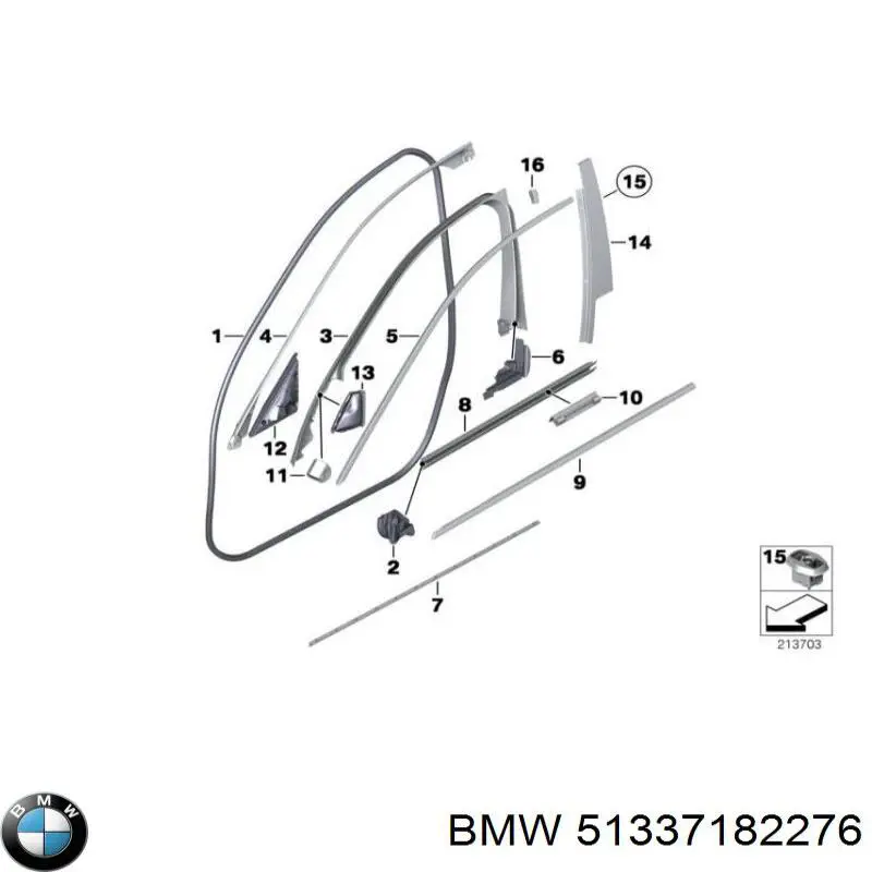  BMW 51337182276 цена, от 5.64 USD