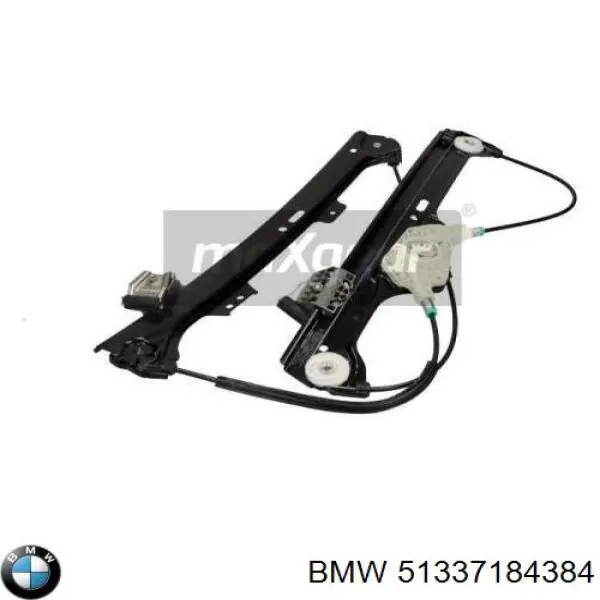 Механизм стеклоподъемника двери передней правой 51337184384 BMW