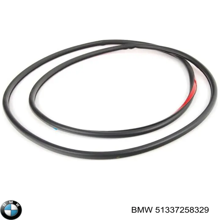 Купить 51337258329 BMW Уплотнитель двери передней (на кузове)