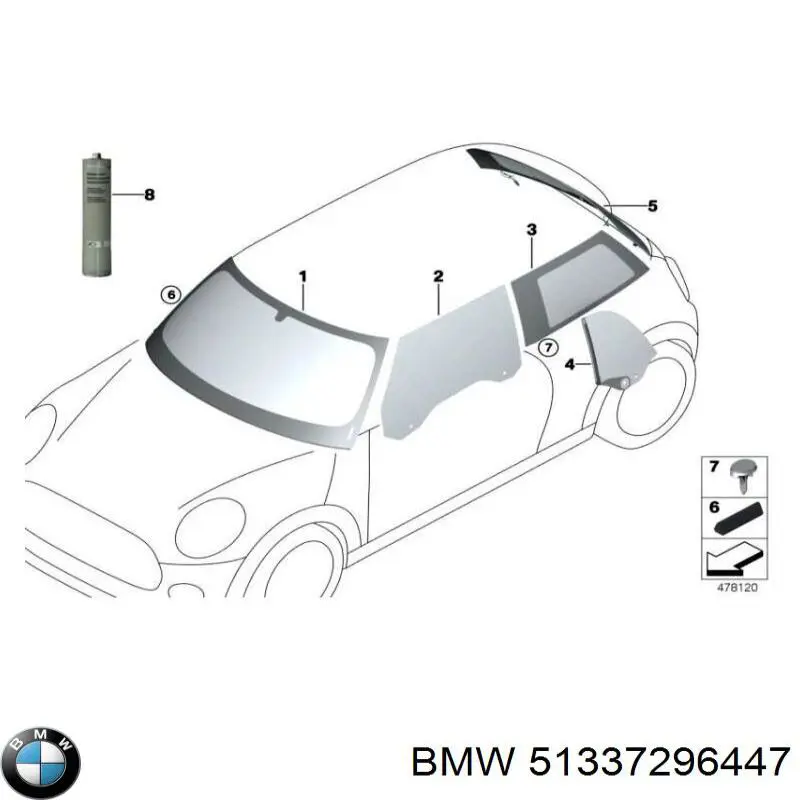  51337296447 BMW