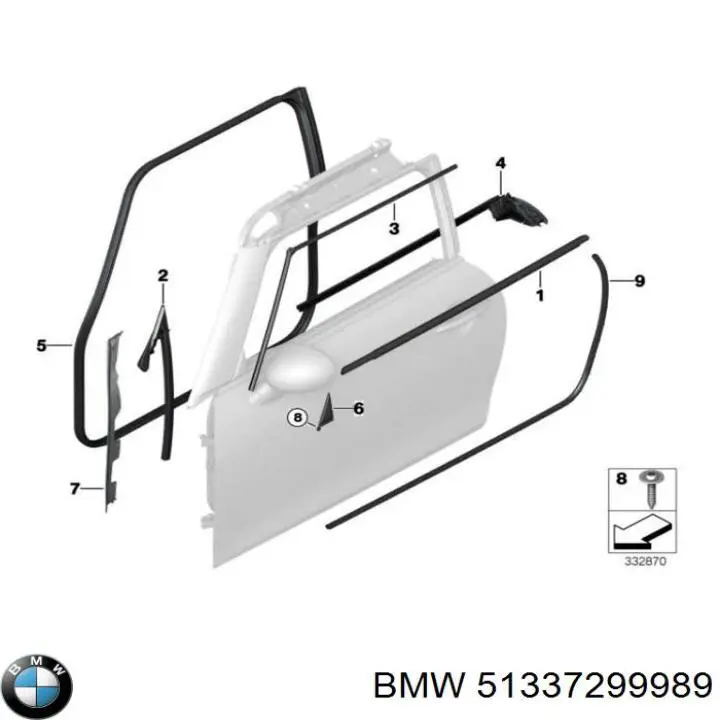  51337299989 BMW