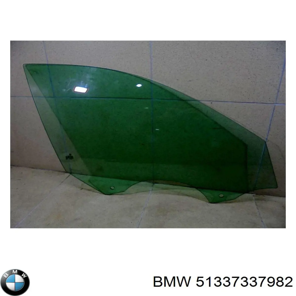 Купить 51337337982 BMW Стекло двери передней правой