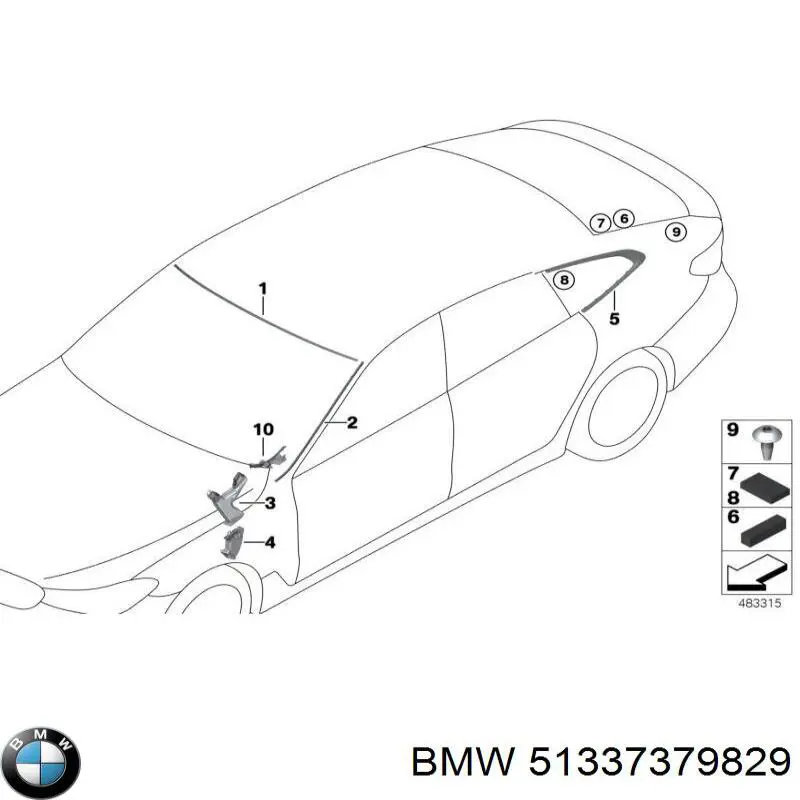 51337379829 BMW 