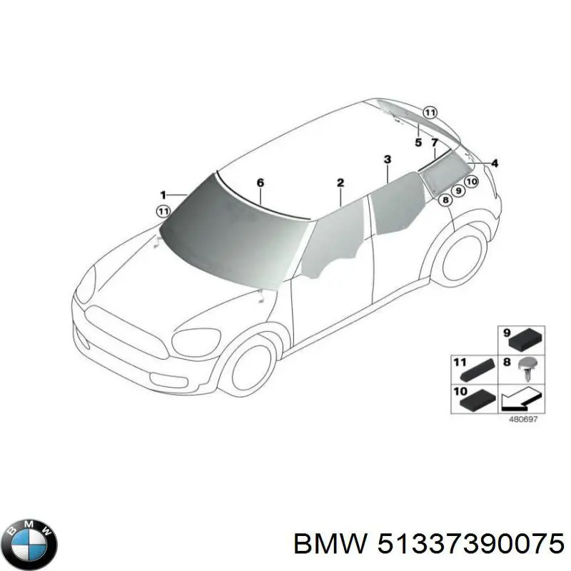 51337390075 BMW 