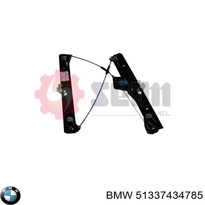 Механизм стеклоподъемника водительской двери BMW 51337434785 цена, от 25.34 USD