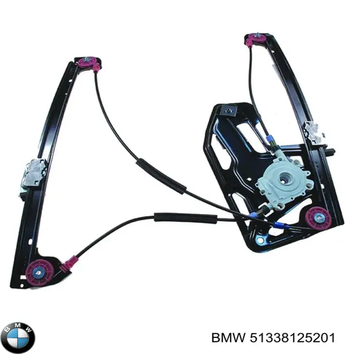 Стеклоподъемник передней левой двери 51338125201 BMW