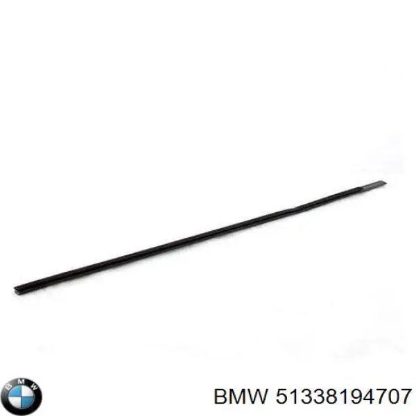 Купить 51338194707 BMW Молдинг опускного стекла двери передней левой