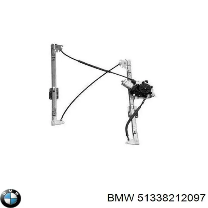 51338212097 BMW механизм стеклоподъемника двери передней левой