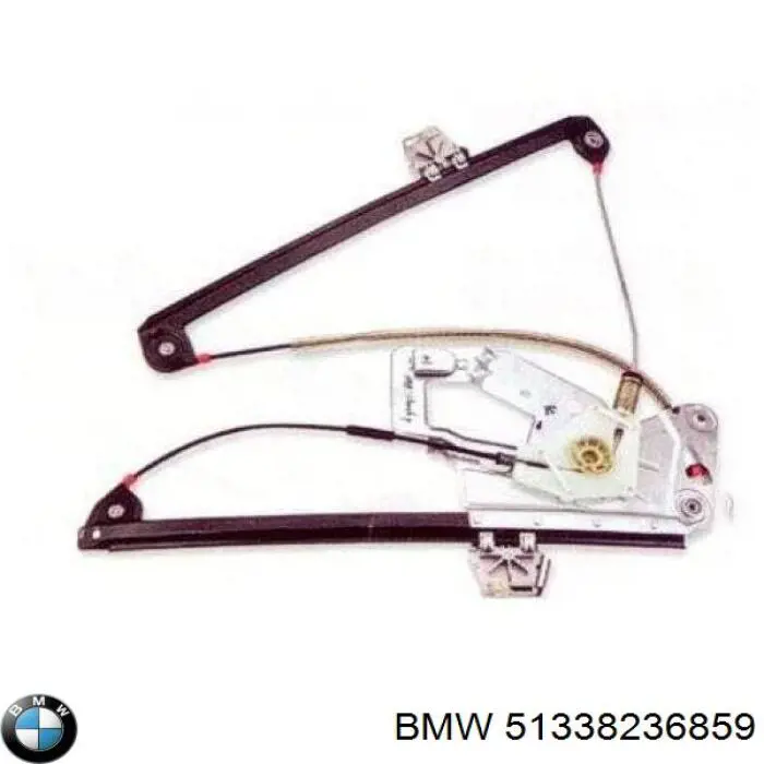 Стеклоподъемник передней двери BMW 51338236859