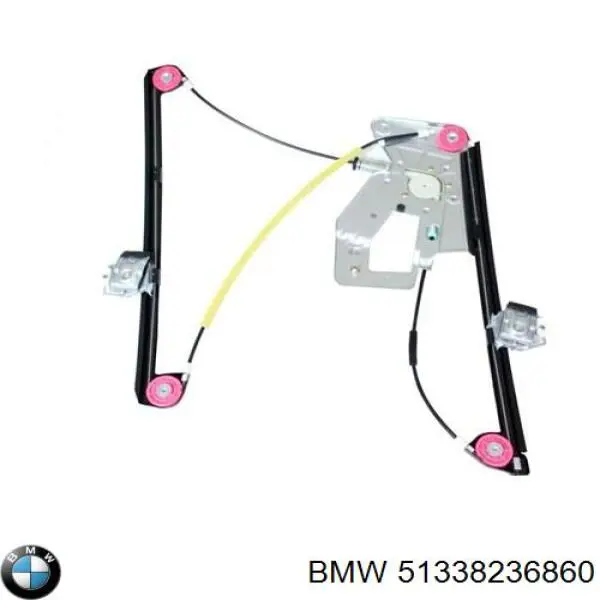 Стеклоподъемник передней правой двери BMW 51338236860 цена, от 22.60 USD