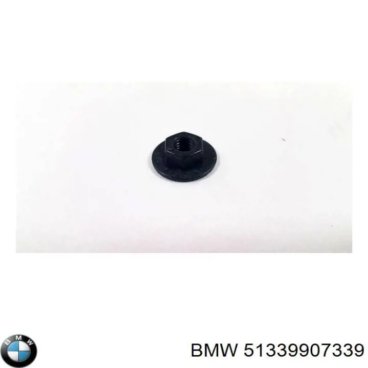 Гайка крепления приемной трубы глушителя (штанов) BMW 51339907339 цена, от 1.26 USD