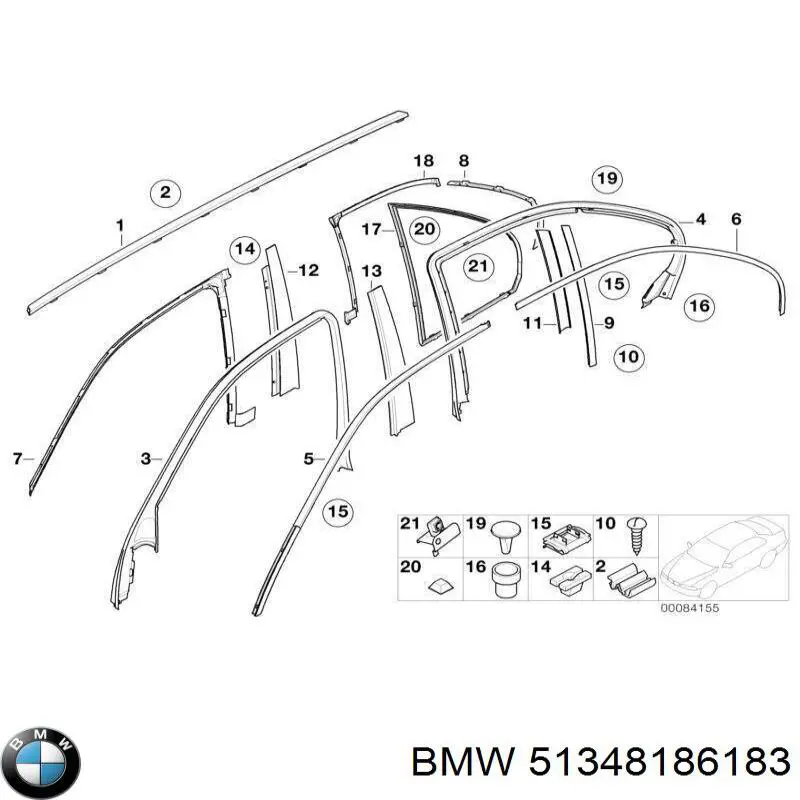  BMW 51348186183 цена, от 79.29 USD