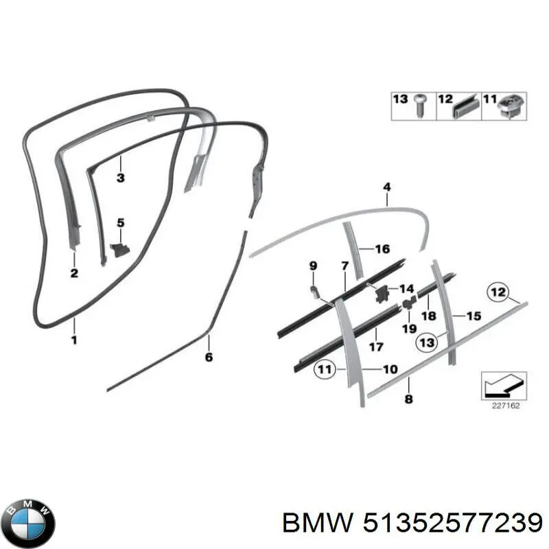  BMW 51357242479 цена, от 12.67 USD