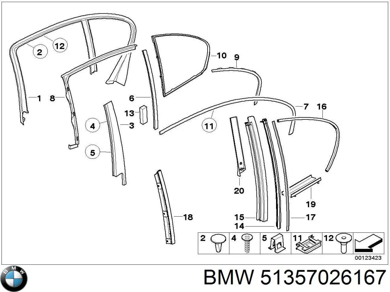  51357026167 BMW