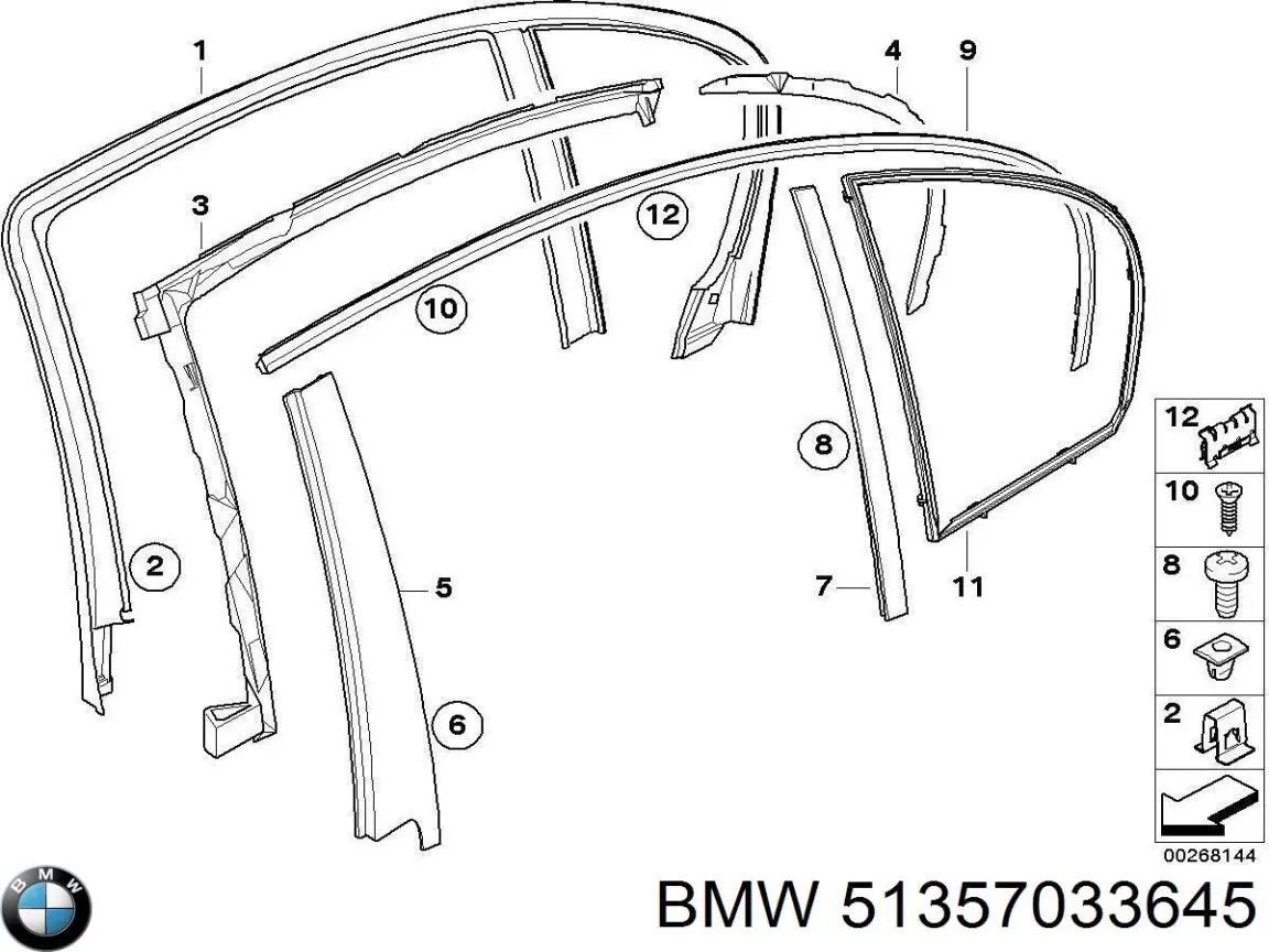  51357033645 BMW