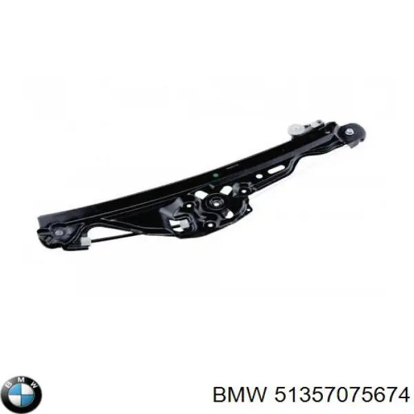 Механизм стеклоподъемника двери задней правой на BMW 5 (E60) купить.