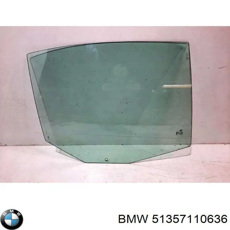 Купить 51357110636 BMW Стекло задней двери, правой