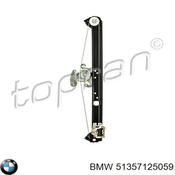 Купить 51357125059 BMW Механизм стеклоподъемника двери задней левой