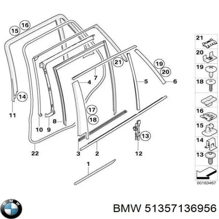 51357136956 BMW 