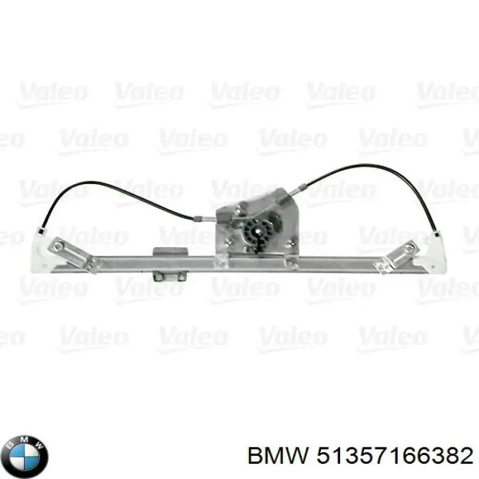 Механизм стеклоподъемника двери задней правой 51357166382 BMW