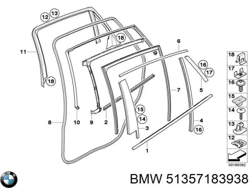 Купить 51357183938 BMW 