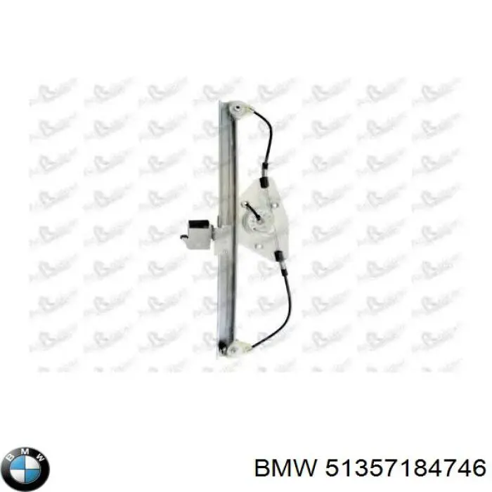 Купить 51357184746 BMW Механизм стеклоподъемника двери задней правой