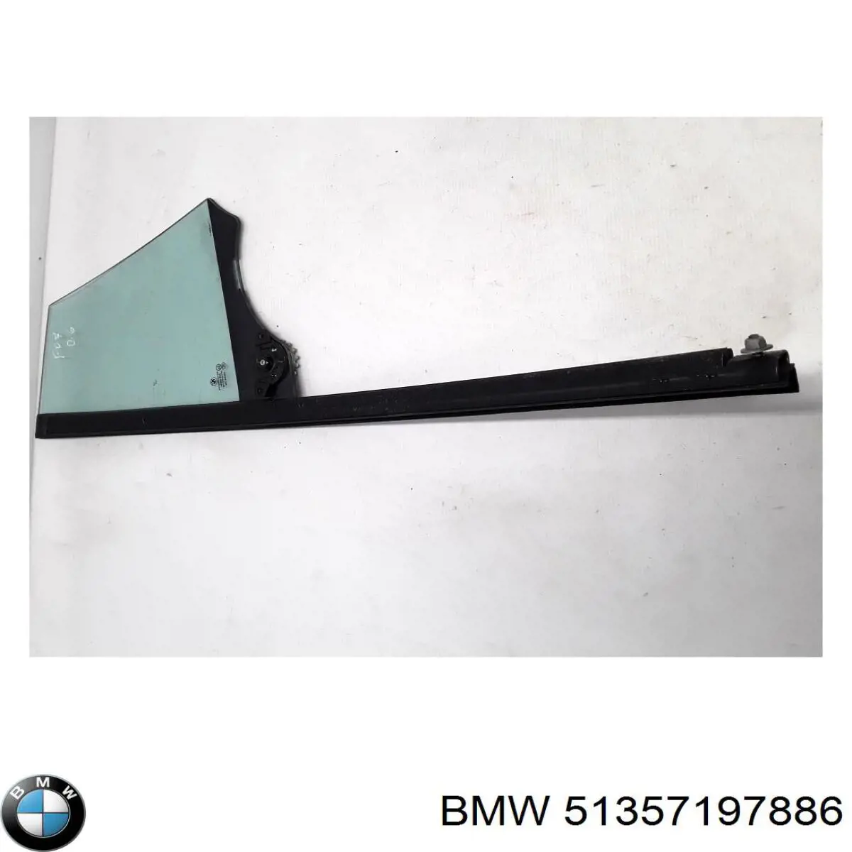 51357197886 BMW Стекло-форточка двери, задней, правой