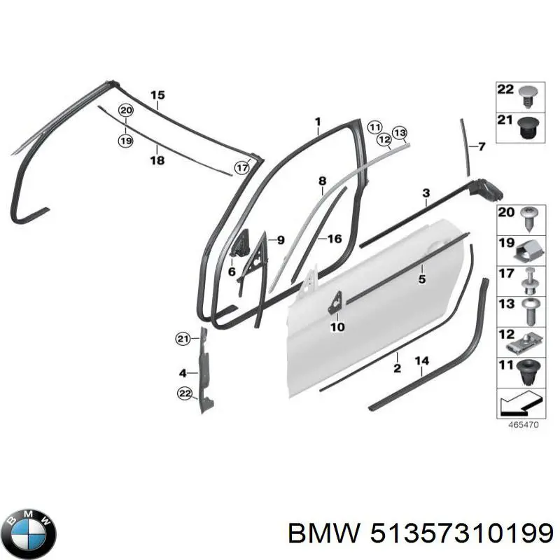  BMW 51357310199 цена, от 16.93 USD