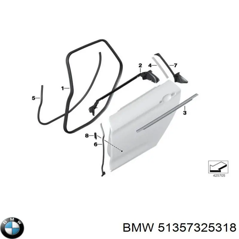 51357325318 BMW 