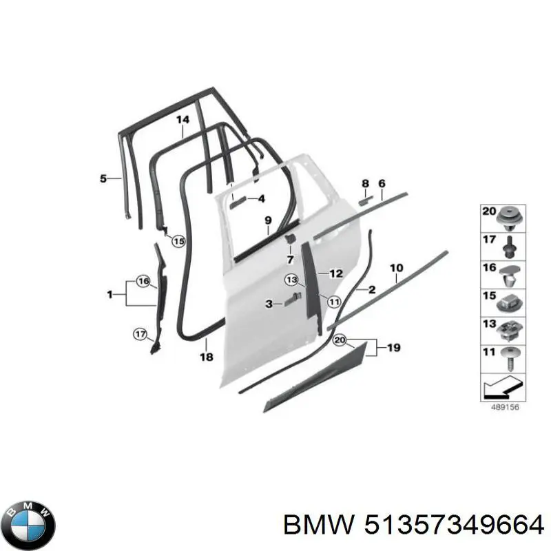  BMW 51357349664 цена, от 14.12 USD