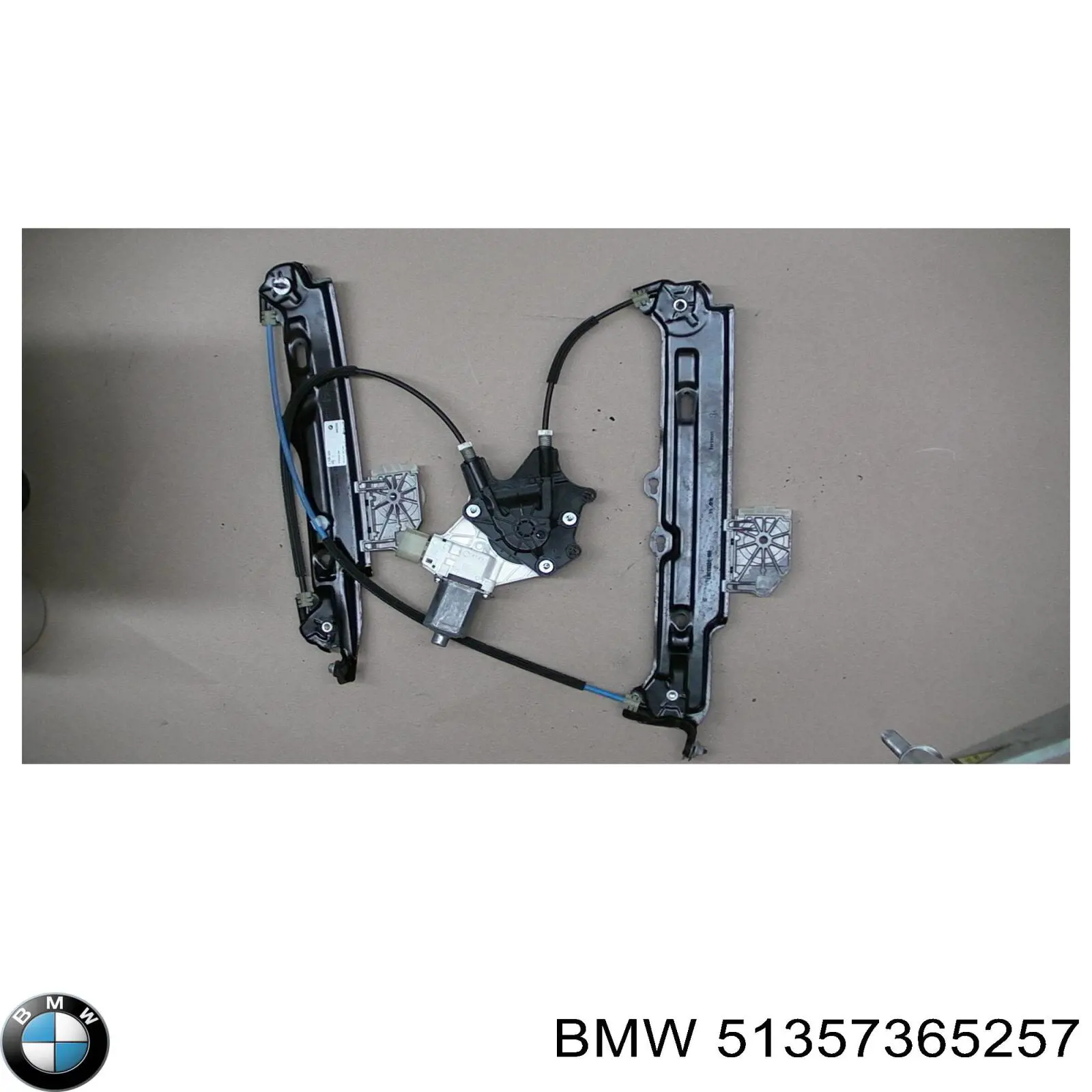 51357365257 BMW Механизм стеклоподъемника двери задней, левой