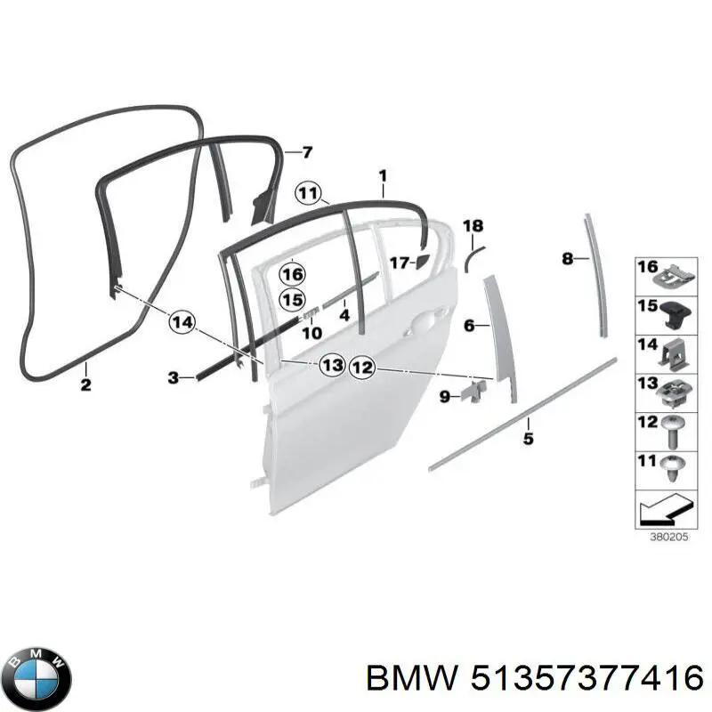 51357377416 BMW 