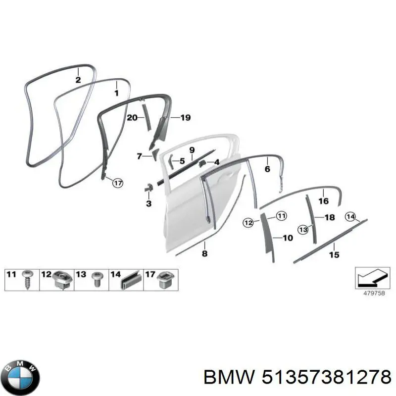 51357381278 BMW 