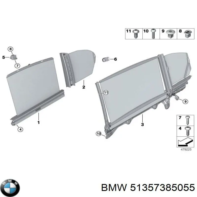 51357385055 BMW 