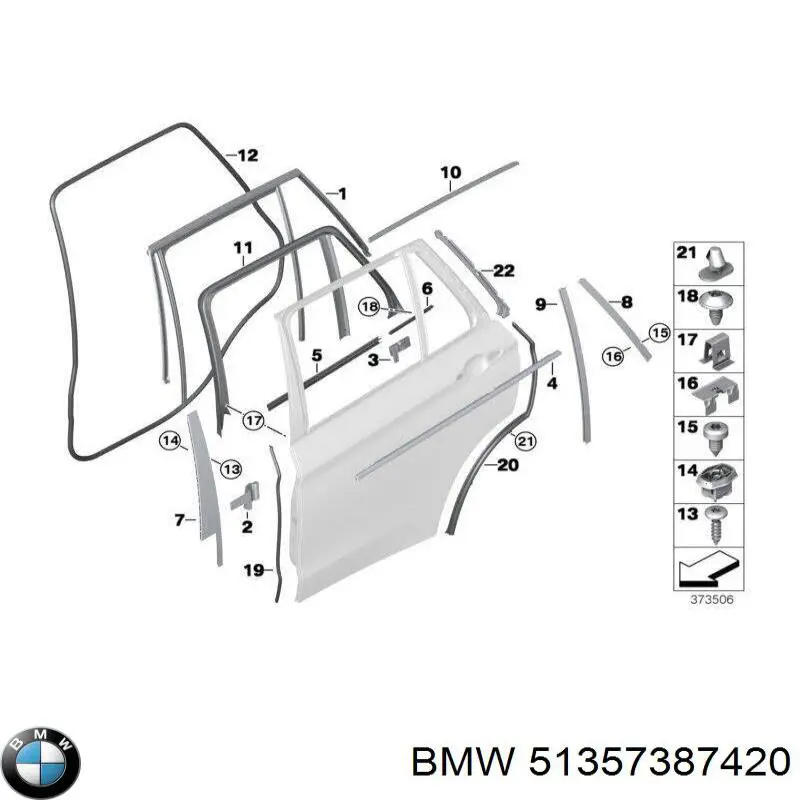 51357387420 BMW 
