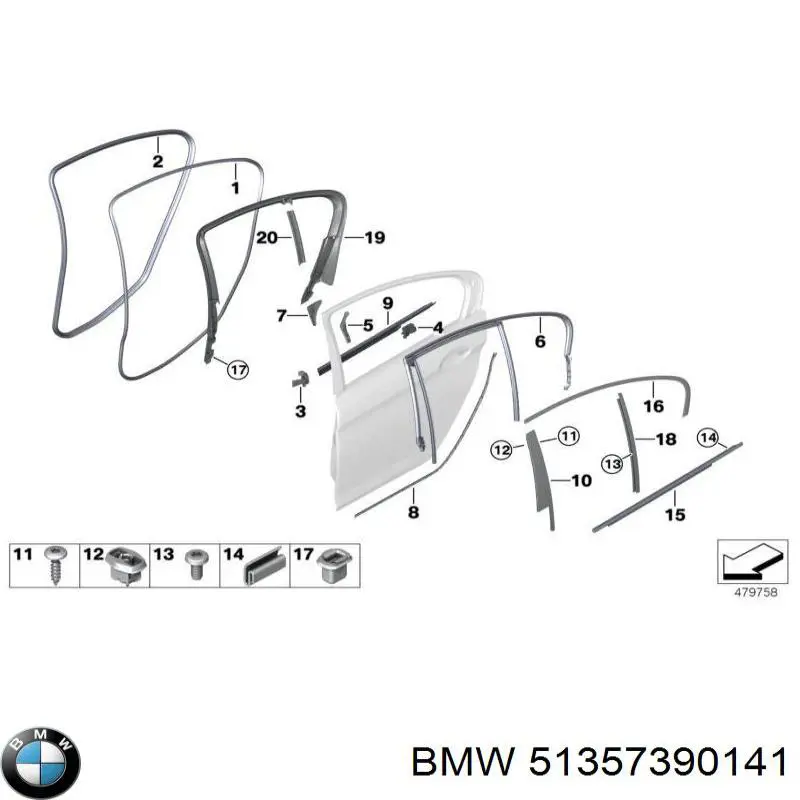  51357390141 BMW