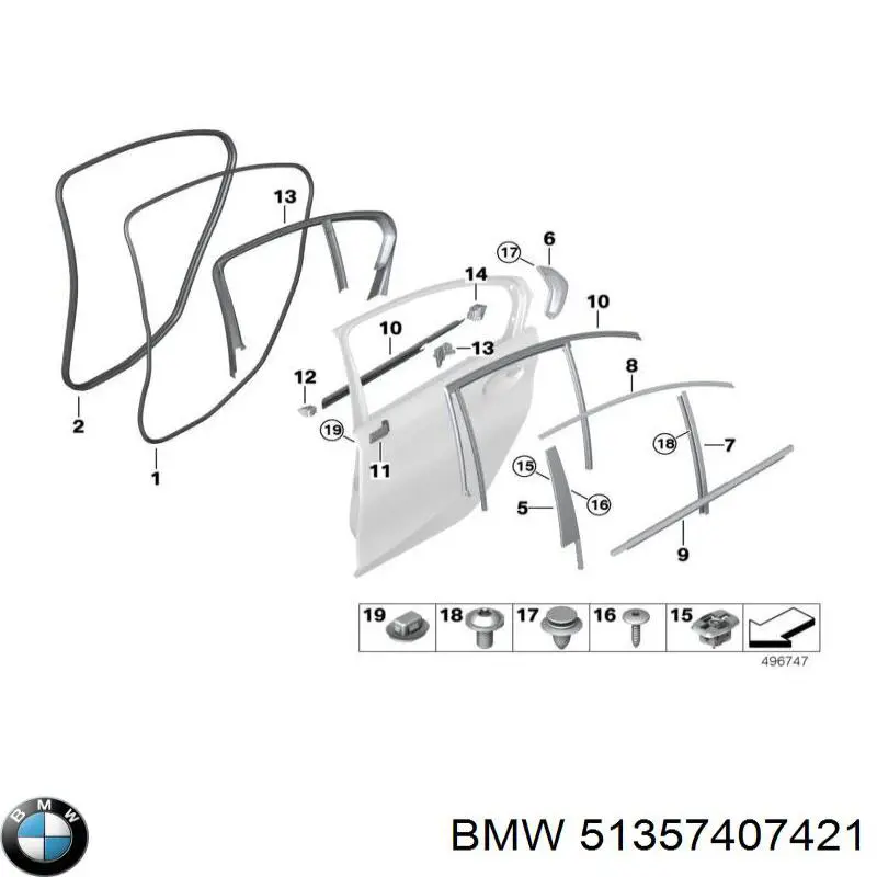  BMW 51357407421 цена, от 11.40 USD