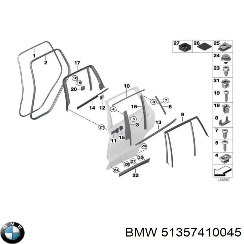  51357410045 BMW