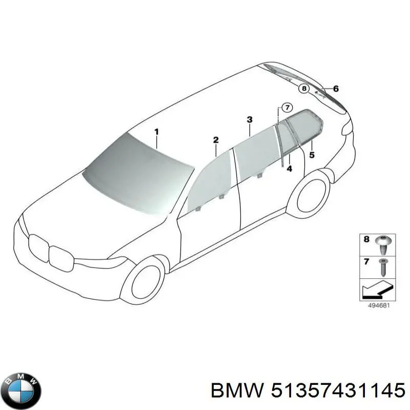 51357431145 BMW 